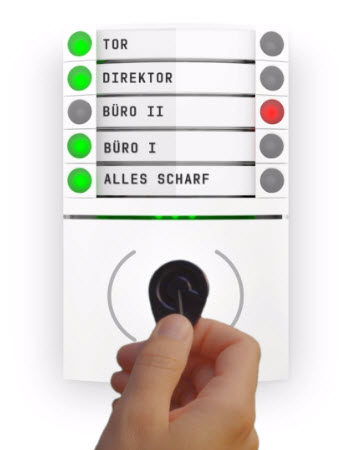 Bild Jablotron Bedienteil sichere Autorisierung