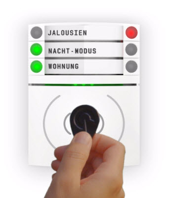 Bild Jablotron Bedienteil sichere Autorisierung Wohnungen